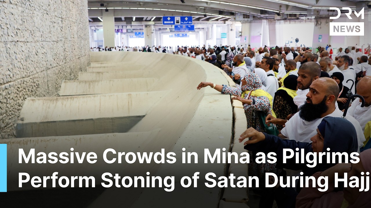 Muslim Pilgrims Perform &ldquo;Stoning of the Devil&rdquo; Ritual in Mina During Hajj 2026 in Saudi Arabia |AK1N