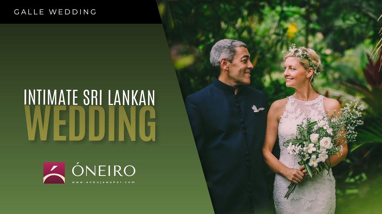 Destination Sri Lanka intimate wedding - ONEIRO by Anbujawahar.