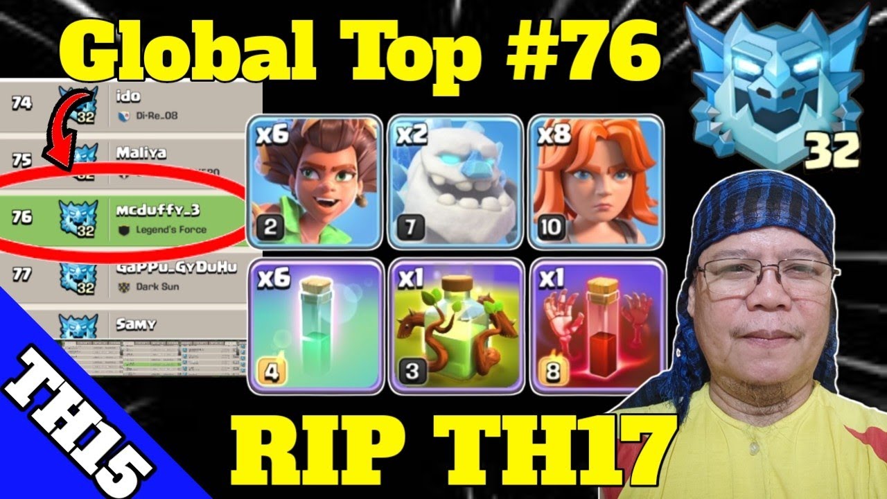 2025 Th15 Vs Th17 After Update: How Th15 Player Outwit Super Charge Th17 (Clash Of Clans)