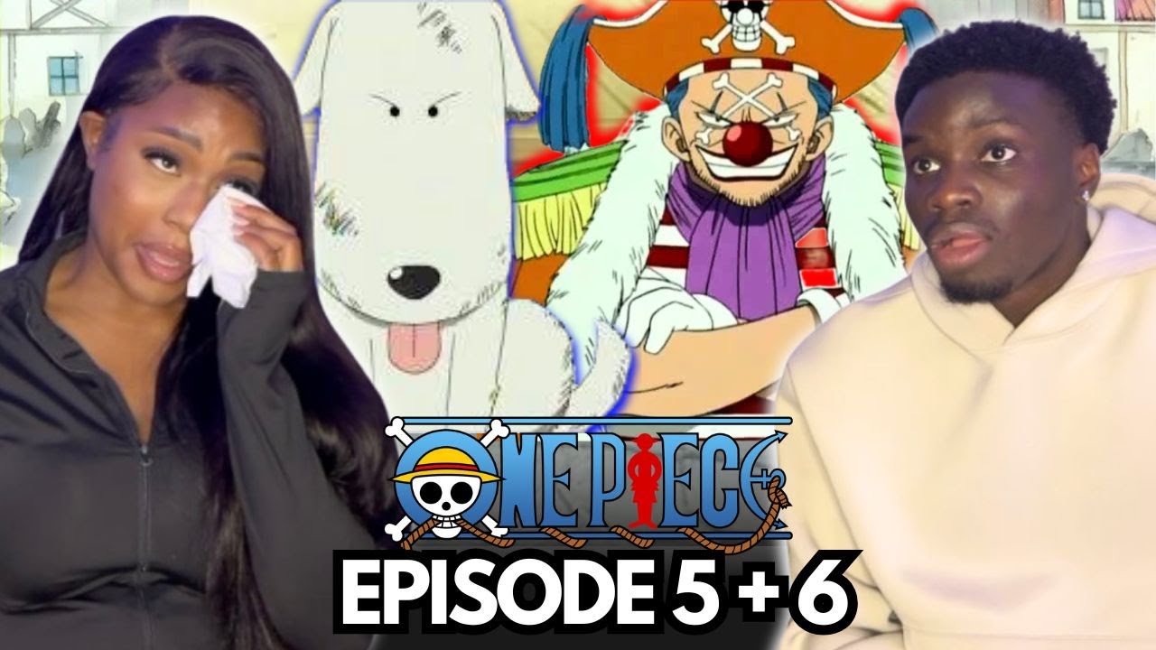 WE CRIED OVER A DOG?!! ONE PIECE HATER REACTS TO EPISODES 5-6 FOR THE FIRST TIME!!!