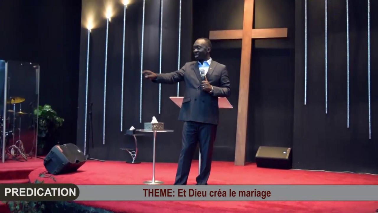 Pasteur Reussite Mandaku dans Et Dieu créa le mariage (07-07-17 soir)