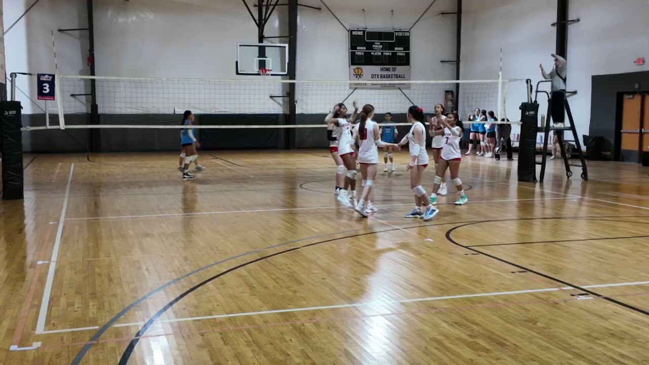 AAU Champions League Week1 Game 2 Set 2: Won  25-14 (vs Prodigy)