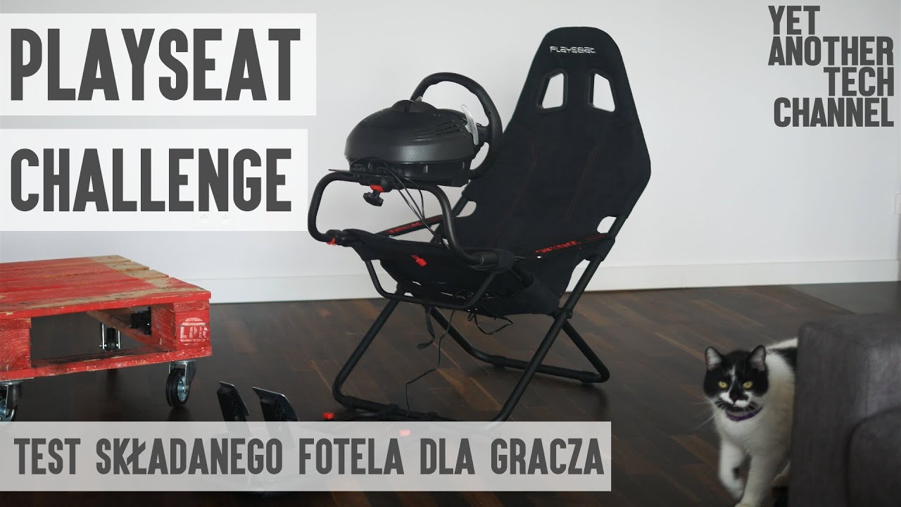 Test Playseat Challenge - co warty jest składany fotel dla gracza (4K)