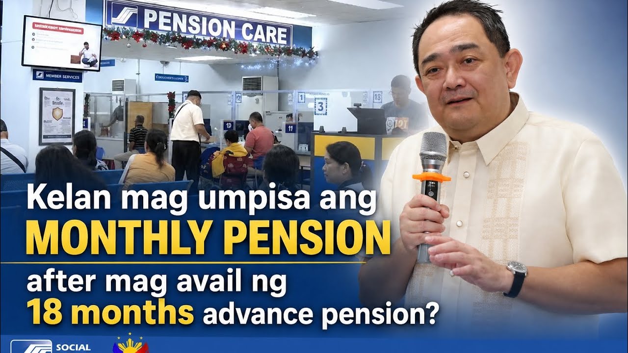✅Umpisa ng MONTHLY PENSION after makakuha ng 18 months advance pension sa SSS? Alamin!