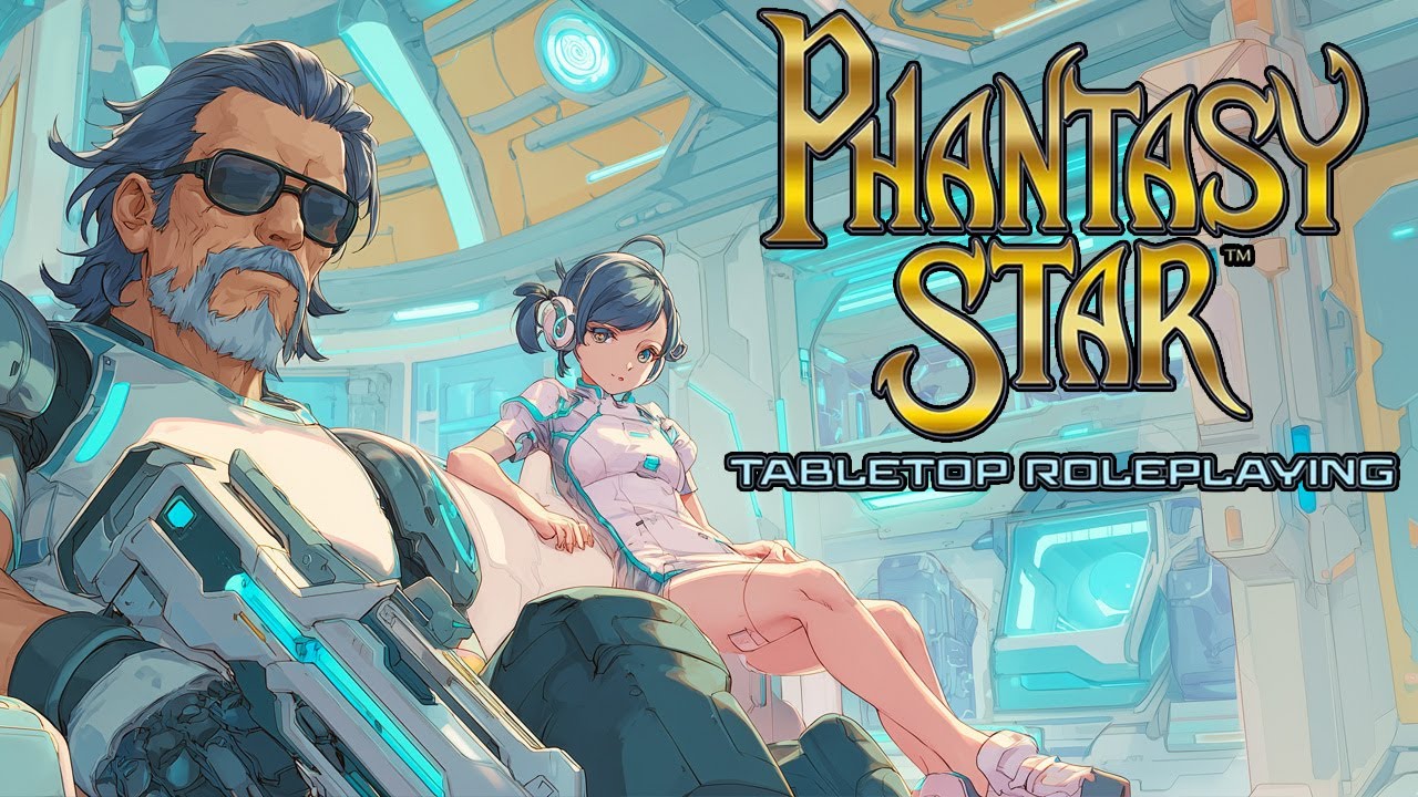 Обзор #TTRPG — настольная ролевая игра Phantasy Star