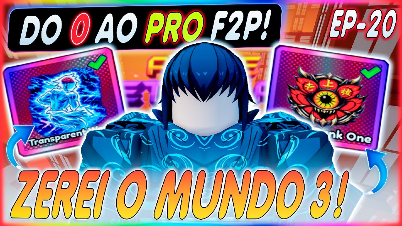 FOI SUADO! 4 DIAS FARMANDO PRA ZERAR O MUNDO 3! - DO 0 AO PRO F2P EP.20 | Anime Eternal