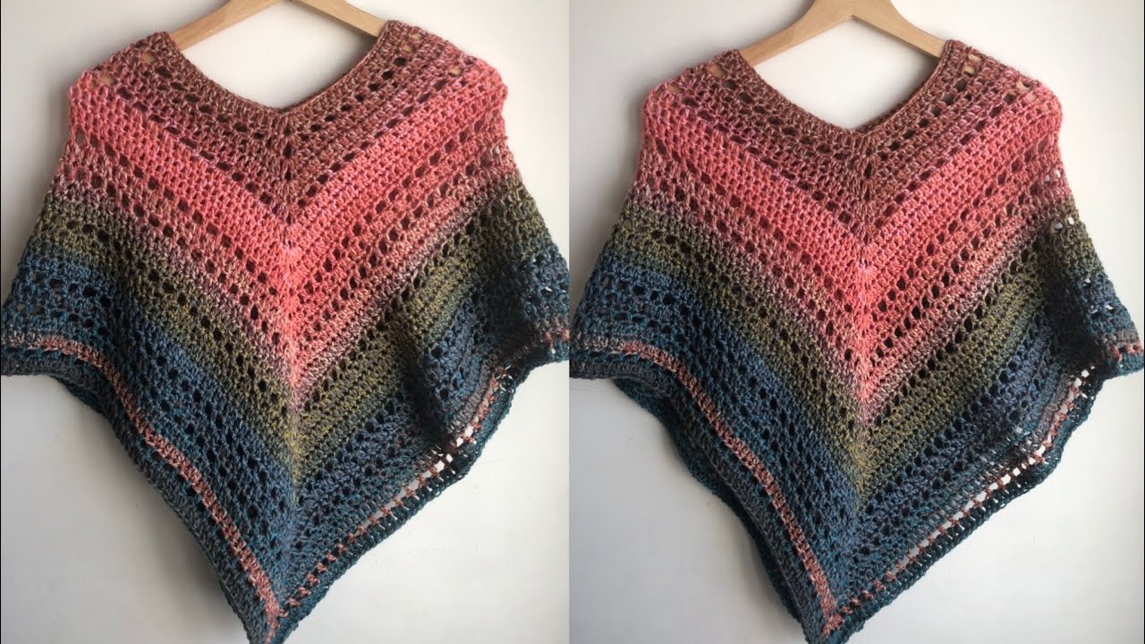 Version poncho du modèle : le classique