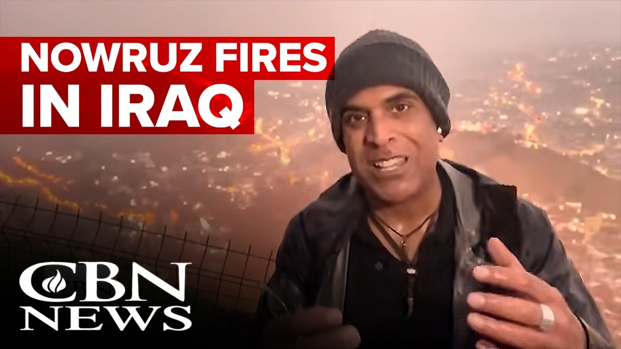 Massive Nowruz Fires Burn as Iraq's Iranian Population Yearns for Change