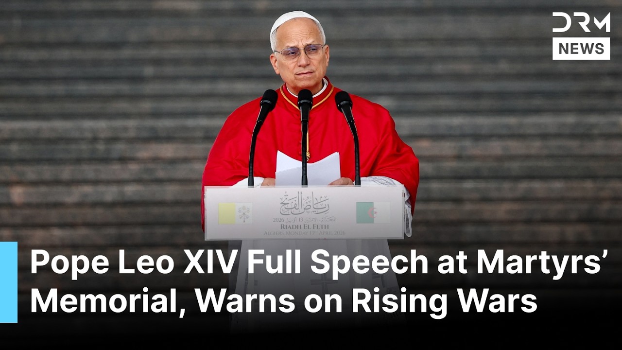 FULL: Pope Leo Speaks on Rising Wars, Calls for Peace & Forgiveness at Martyrs&rsquo; Memorial | AC1B