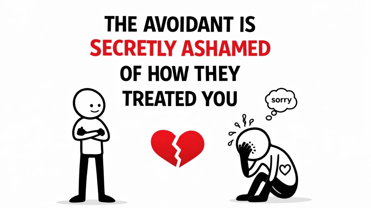 The Avoidant Is Secretly Ashamed of How They Treated You (The Brutal Truth)