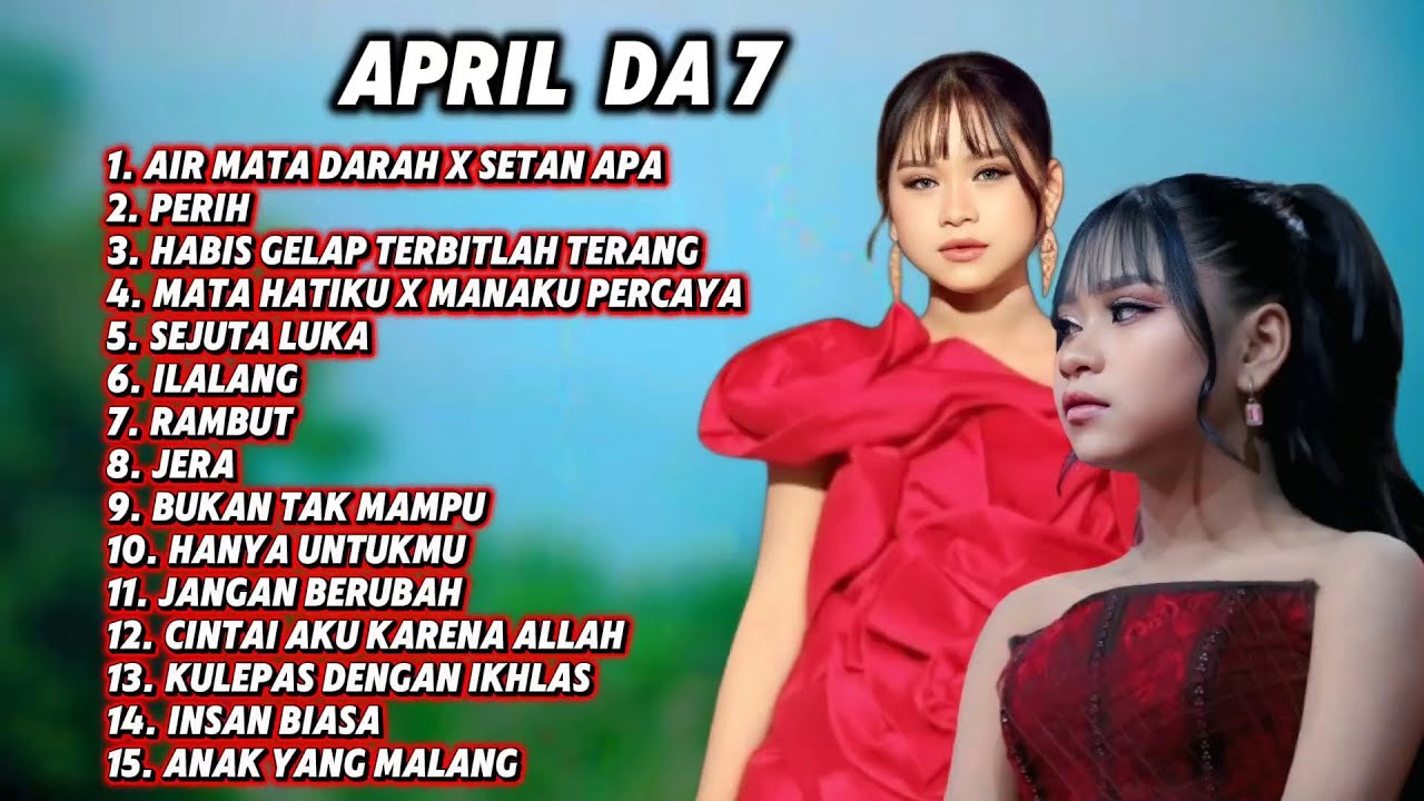 FULL ALBUM DEDE APRIL DA 7 SUARA MERDU APRIL MEMBUAT PENONTON TERHARU