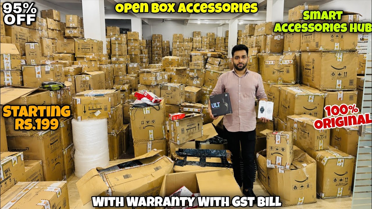 Open Box Accessories| With Warranty Gst Bill| 95% Off | Smart Accessories Hub| Speaker Giveaway 