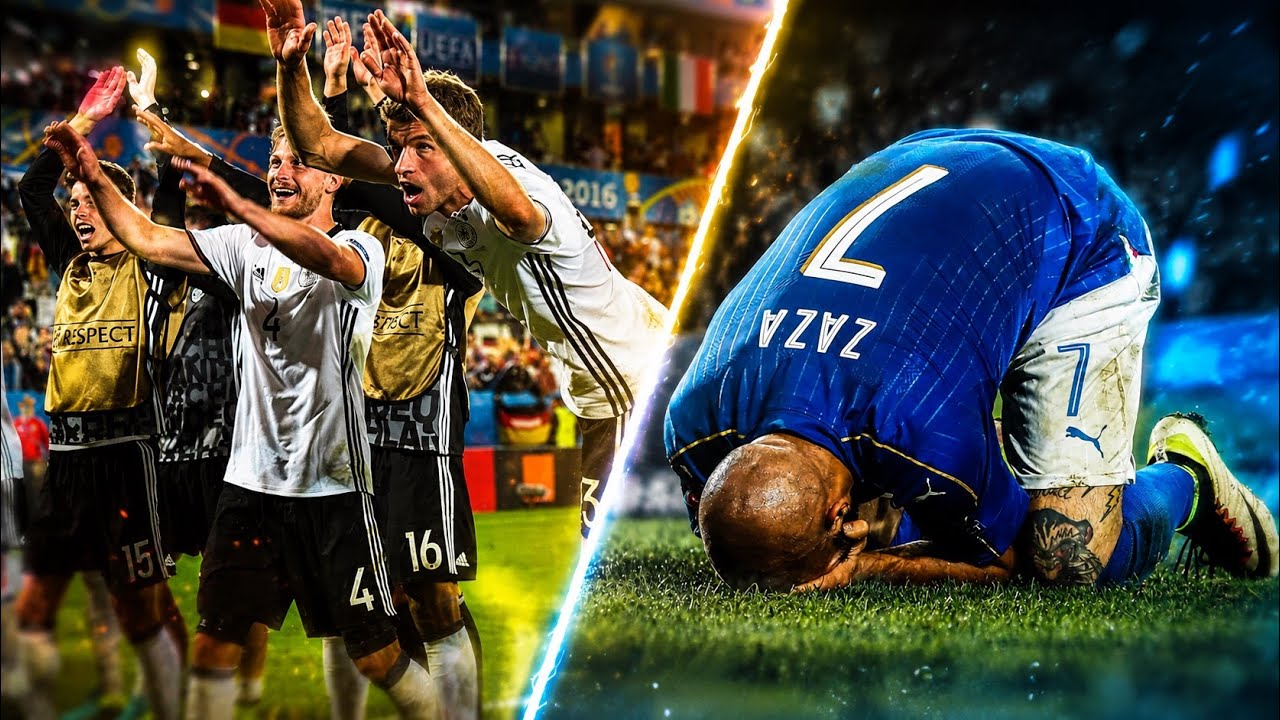 Niemcy – Włochy 1:1 [k. 6:5] Rzuty Karne (EURO 2016)
