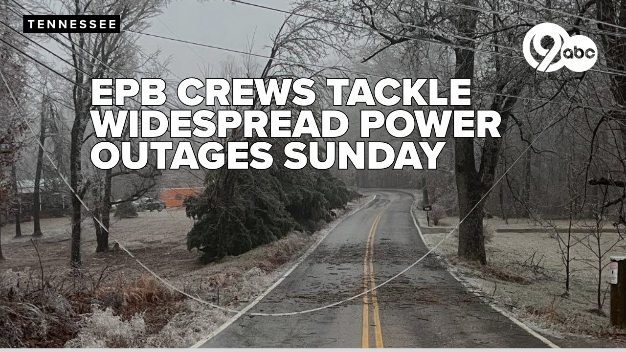 Icy weather causes power outages for over 5,600 people: EPB crews work to restore service
