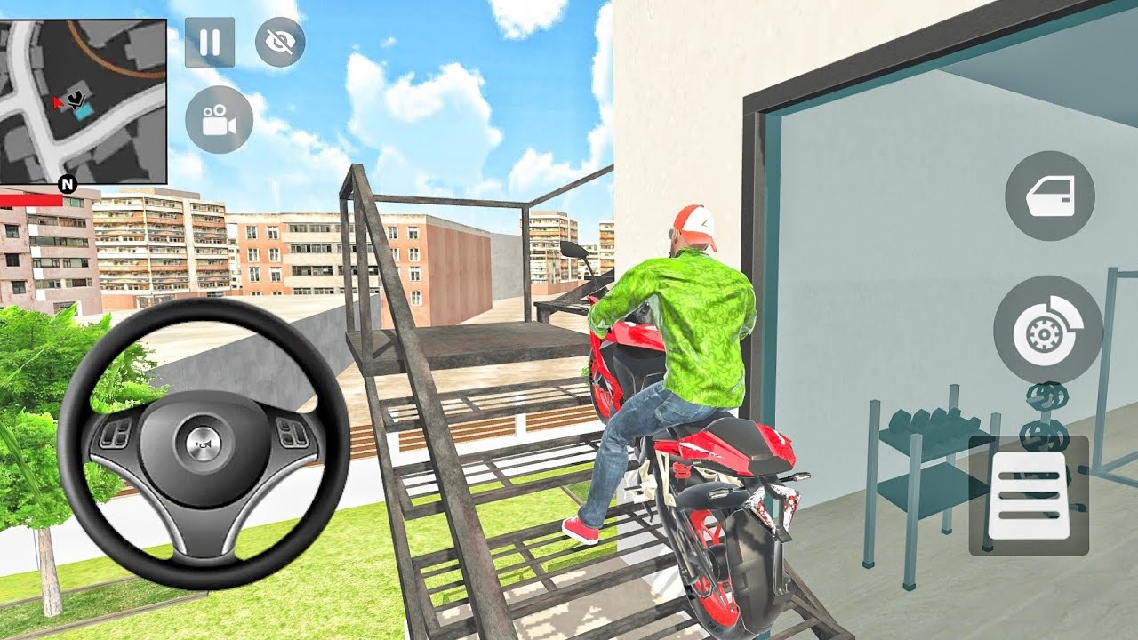 Bike car wala game 2025 offline Android Franklin order new indan bikes in home 🏡