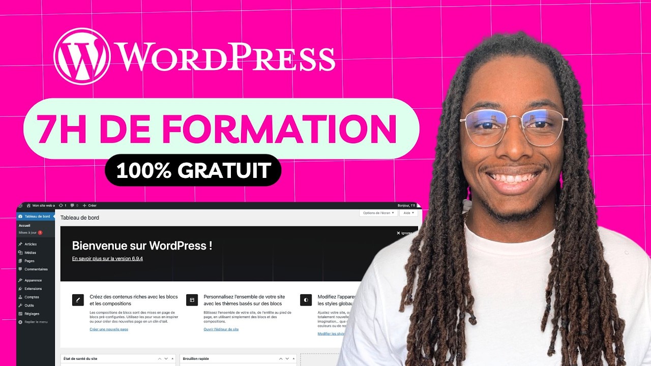 Formation WordPress 2026 : La plus complète pour créer un SITE Web de A à Z