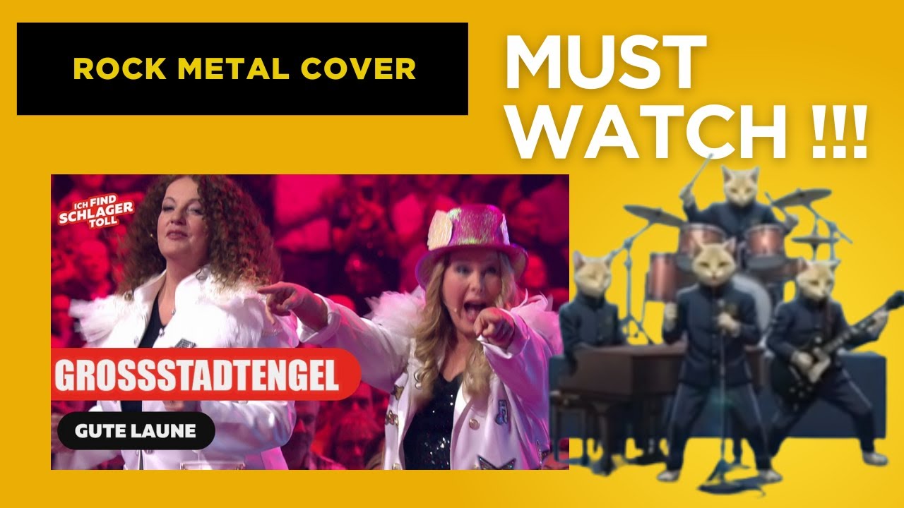 Gro&szlig;stadtEngel - Gute Laune Rock/Metal Version | Cover 2025 by Cat Band : Heavy Mewtal