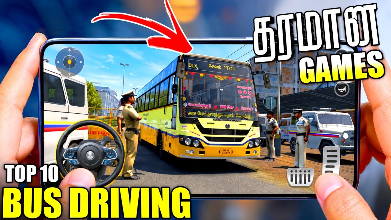 10 Best Bus Simulator Games For Mobile 2026  (தமிழ்)