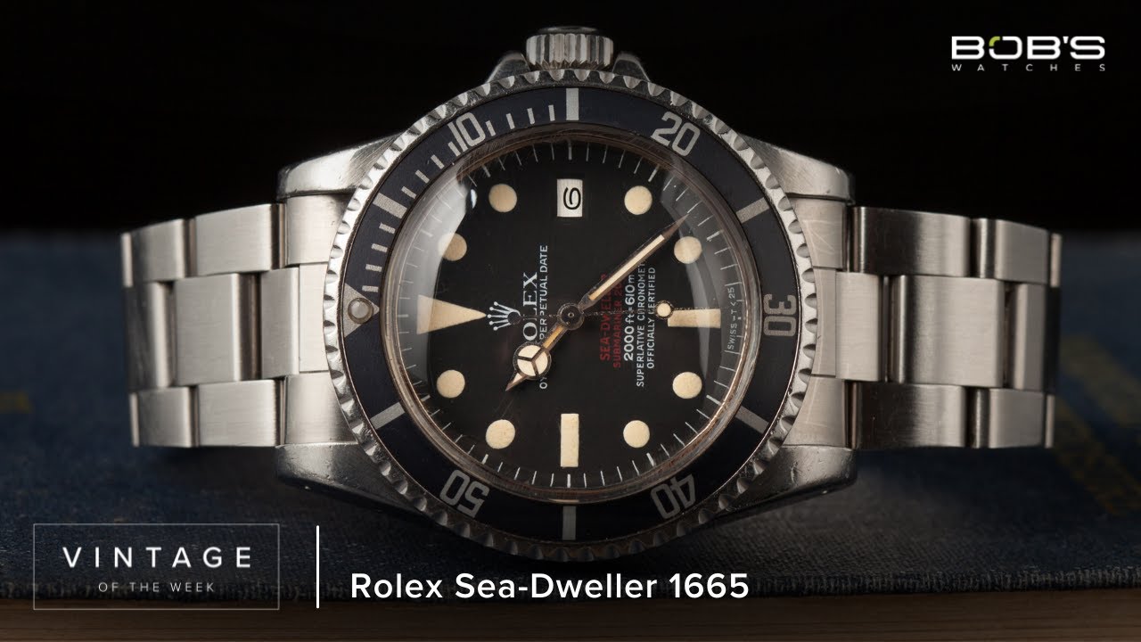 Vintage Rolex Sea-Dweller 1665 