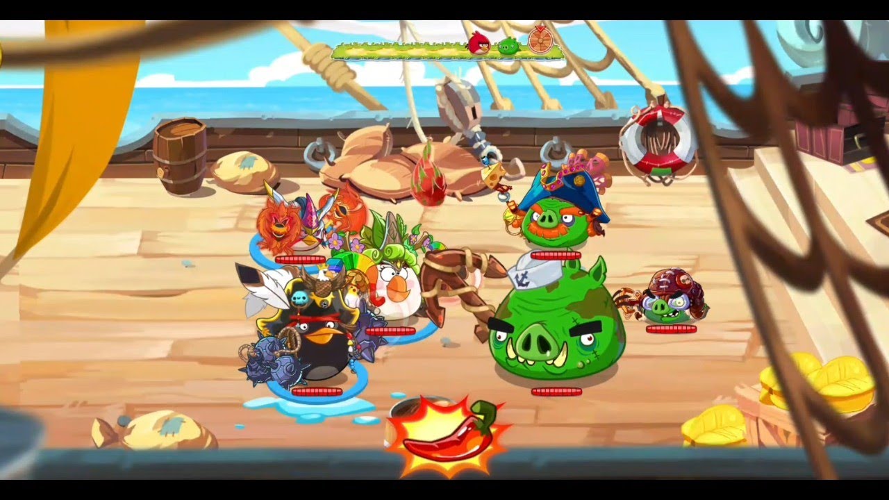 Angry birds epic all stars | cave 26 (Mysterious Sea) | level 7