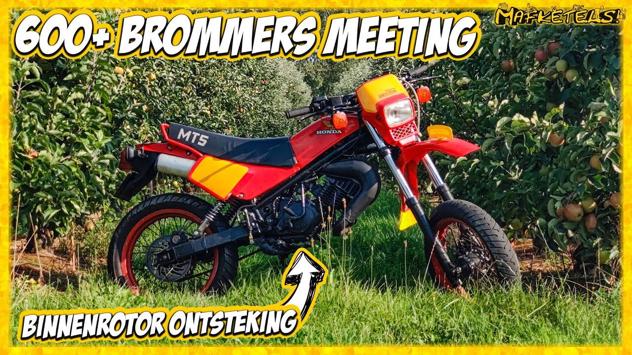Honda MT5 125CC ATHENA met HPI testen tijdens MEETING! (130cc MTX)