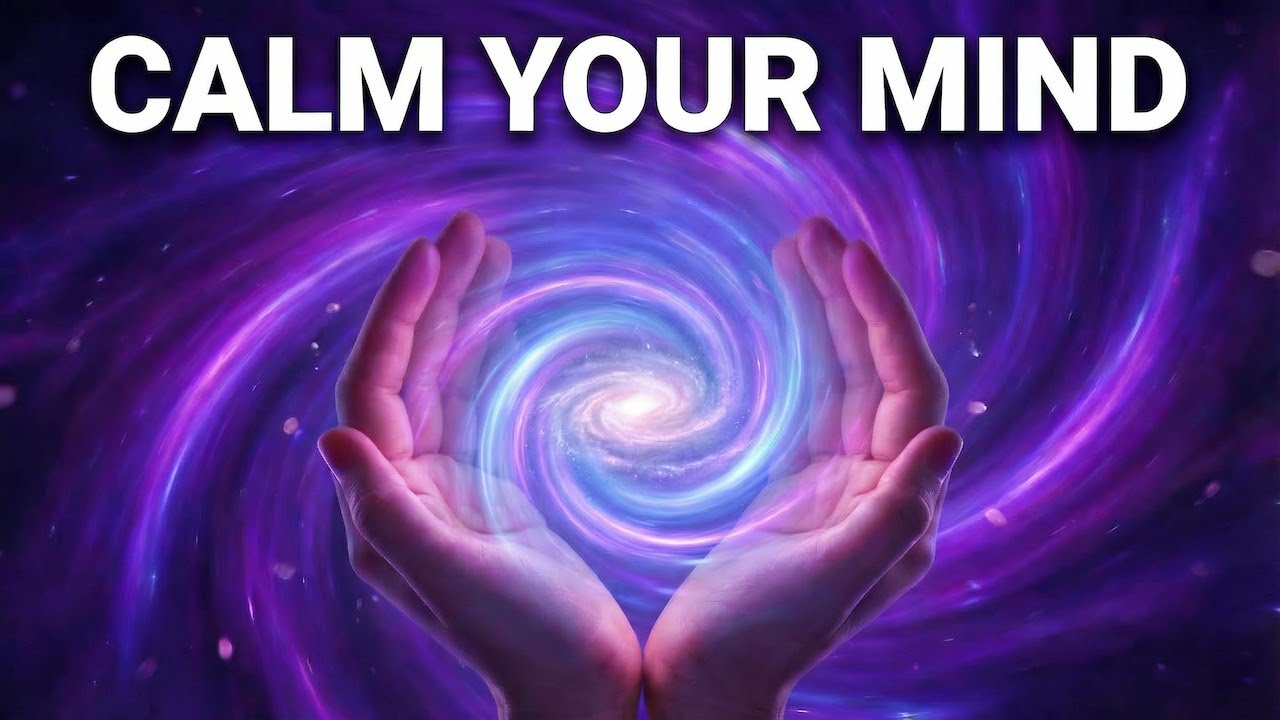 Calm Your Mind in Divine Peace | Deep Purple Ray Guided Meditation