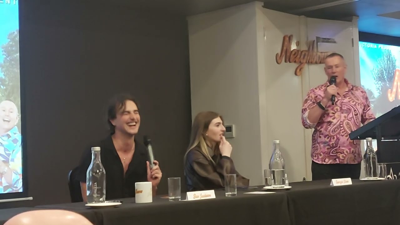 Neighbours event Melbourne  - Ben Jackson auctions of his coffee mug