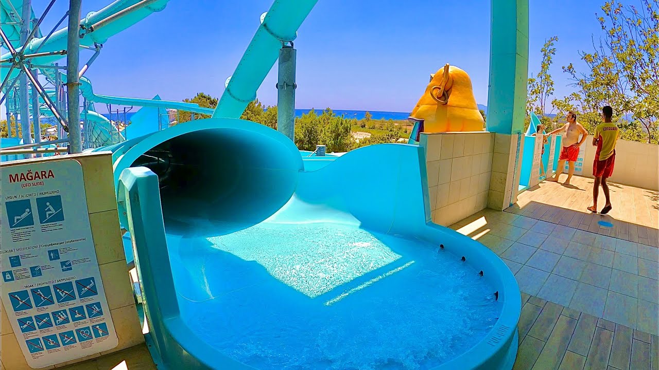 Ufo Water Slide at Dolusu Park Kemer