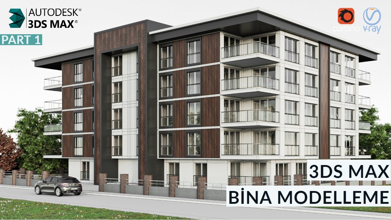3ds Max Bina Modelleme Part 1