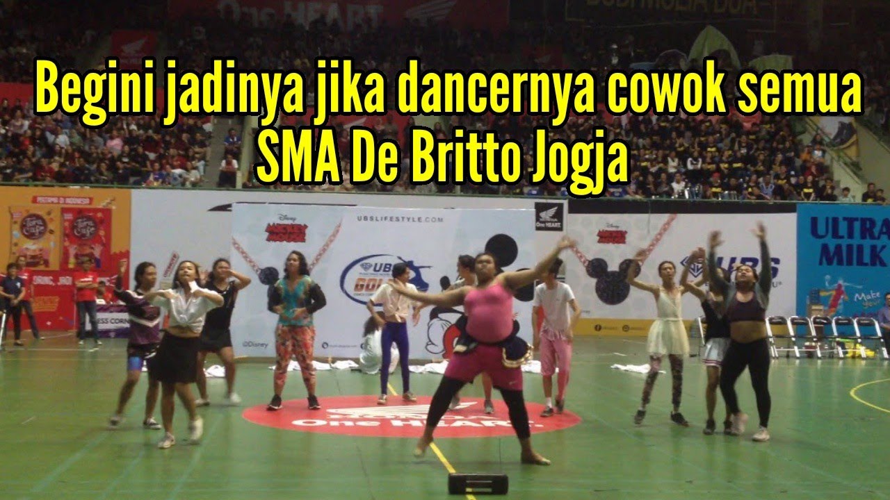 DANCE COWOK SMA DE BRITTO #DBLJOGJA2018 #DAY11