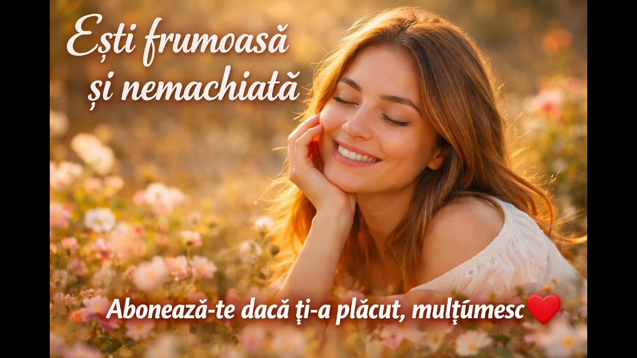 Ești frumoasă și nemachiată 2026