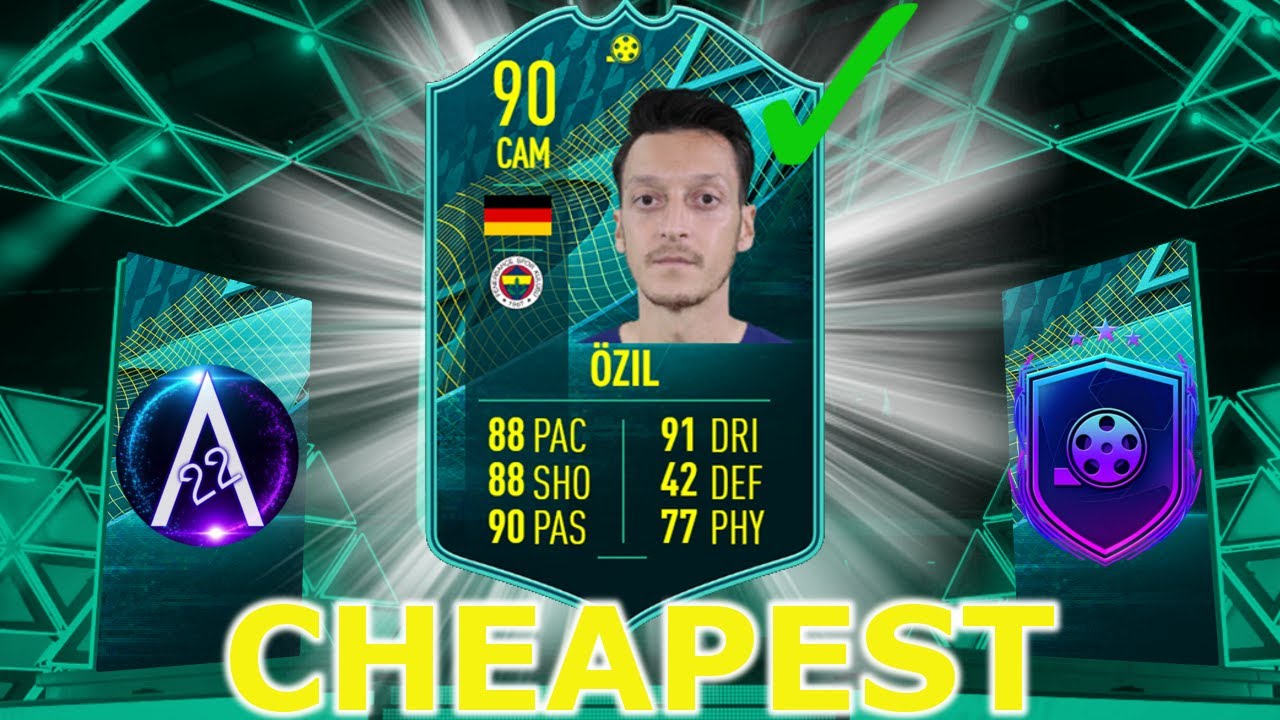 90 Ozil Moments SBC Cheapest Solution!! #FIFA22
