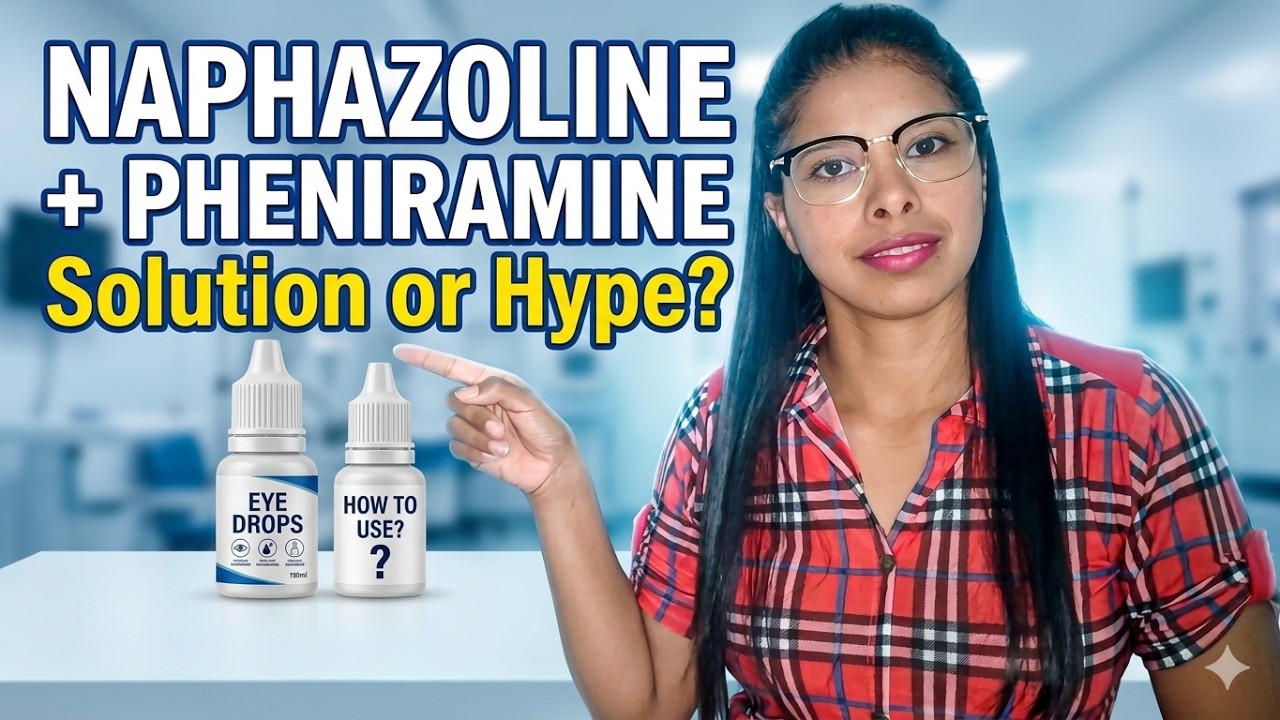 Do czego służy lek Naphazoline + Pheniramina?