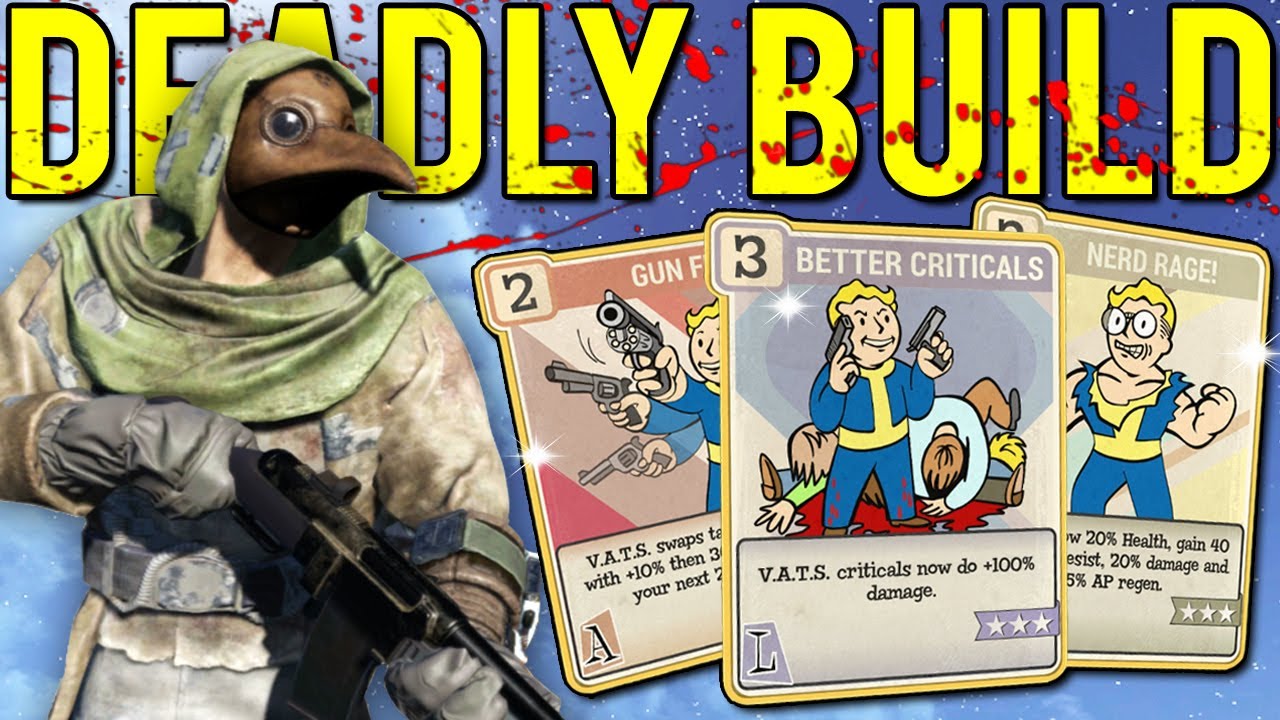 Fallout 76 | RifleGaming's Bloodied Build - Best Perk Cards, Legendary Weapons, & Armor to Use