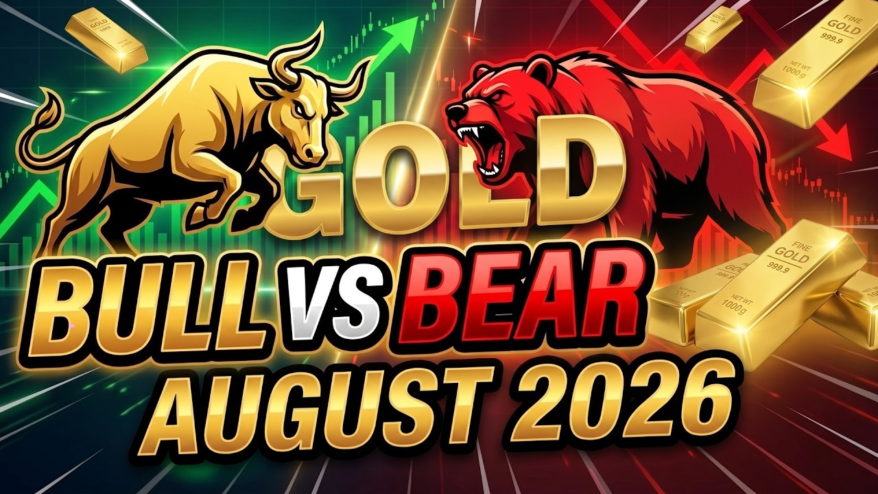 Gold Price Prediction For Month of August 2026: Will Gold Price Crash Below 3800$ or Rally to 4400$