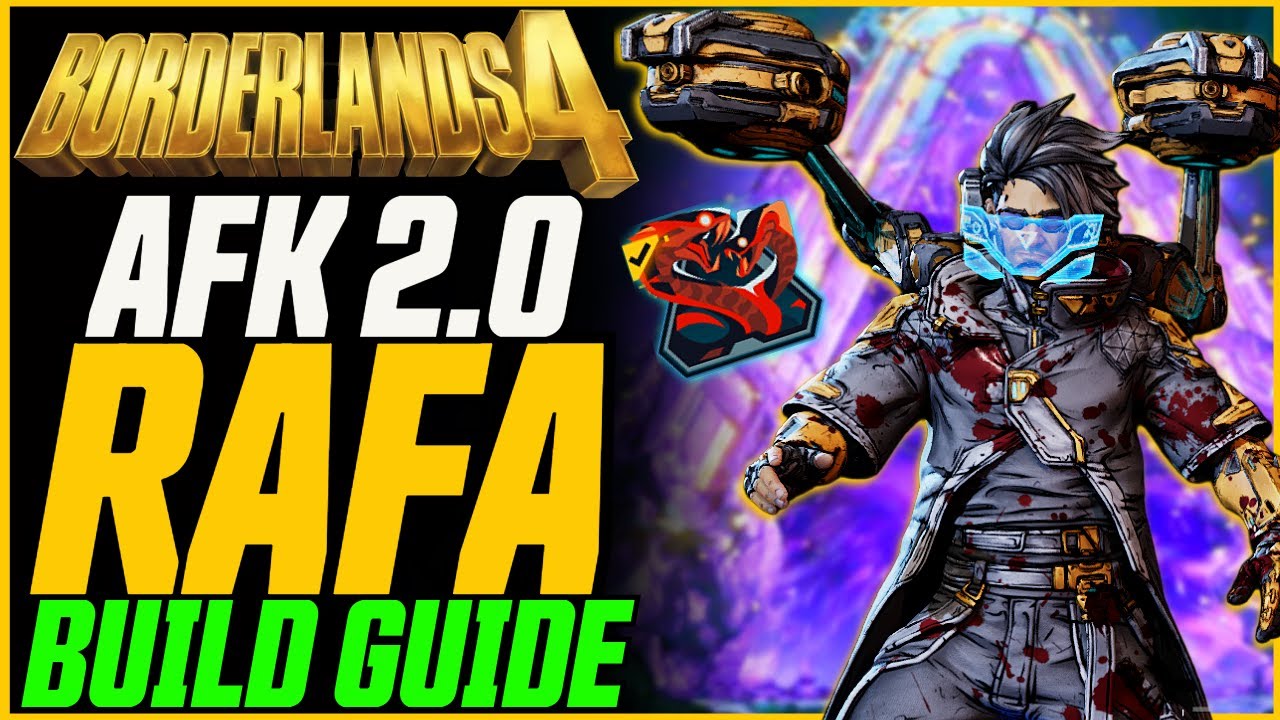 ОБНОВЛЕННЫЙ AFK РАФА СВОДИТ С УМА!! (Новая технология!) // Borderlands 4 AFK Рафа 2.0 (UVH 5)