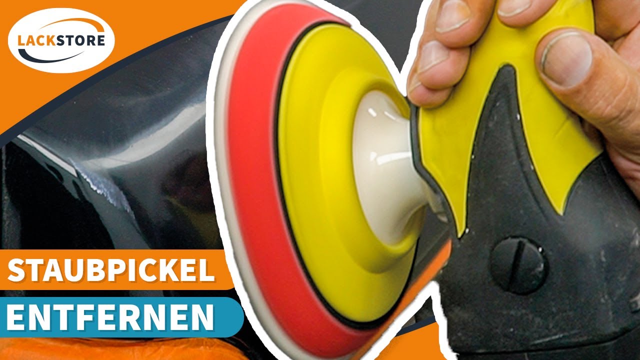 Anleitung Staubeinschl&uuml;sse entfernen vom Profi  | LACKSTORE