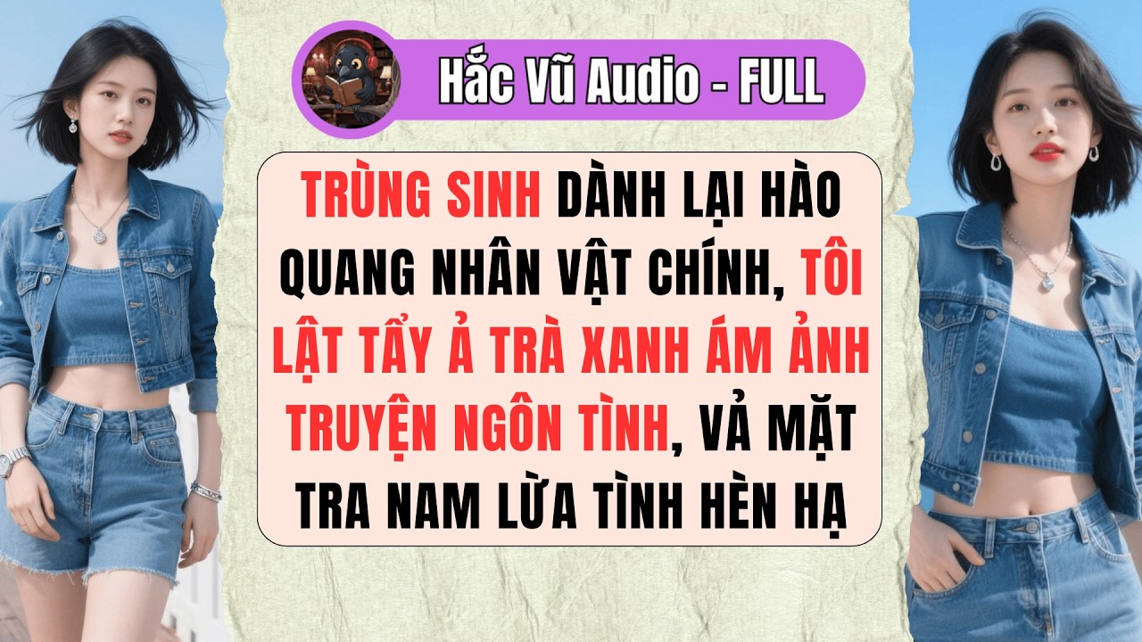 [Truyện Audio – Full] TRÙNG SINH TÔI LẬT TẨY TRÀ XANH MÊ TRUYỆN NGÔN TÌNH, VẢ MẶT TRA NAM LỪA TÌNH!
