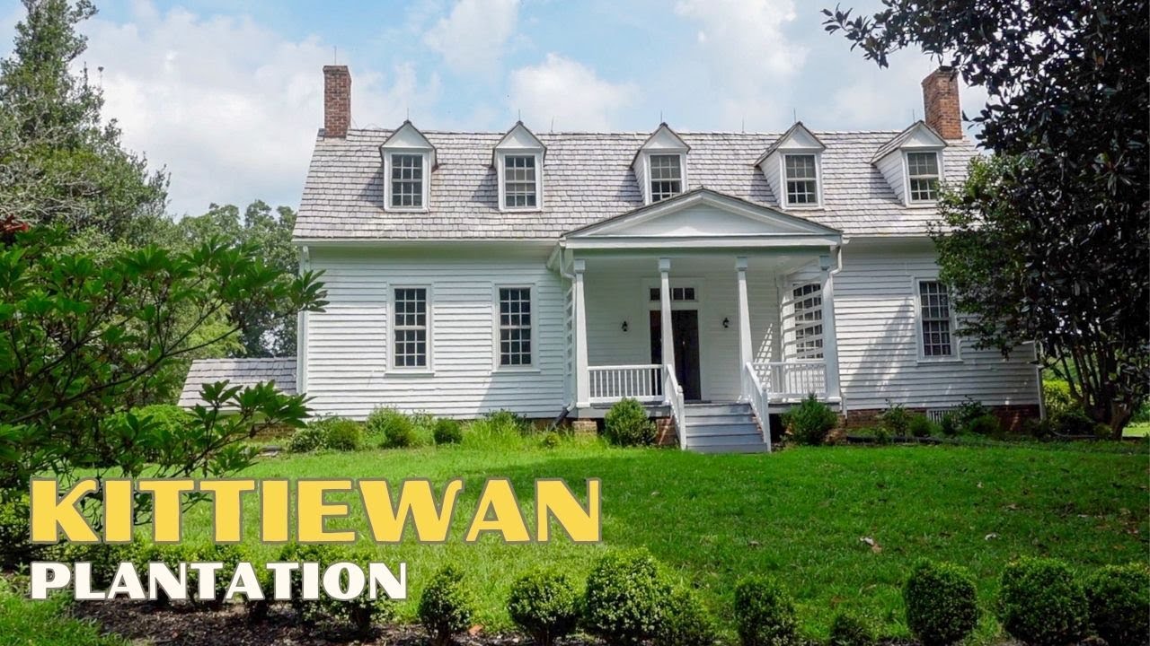 KITTIEWAN PLANTATION ..historic home in Charles City, Virginia