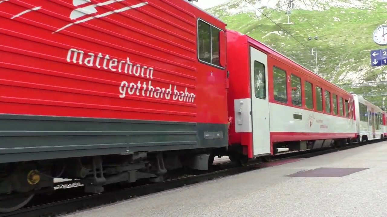 Die Matterhorn Gotthardbahn 2019  Oberalppass