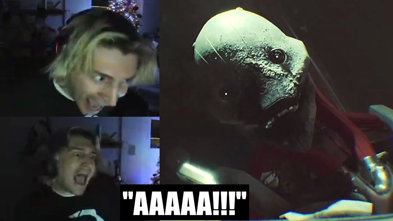 XQC GOT SO SOY AFTER THE CLANKA JUMPSCARE HIM OVER AND OVER AGAIN IN ROUTINE - HORROR GAMES
