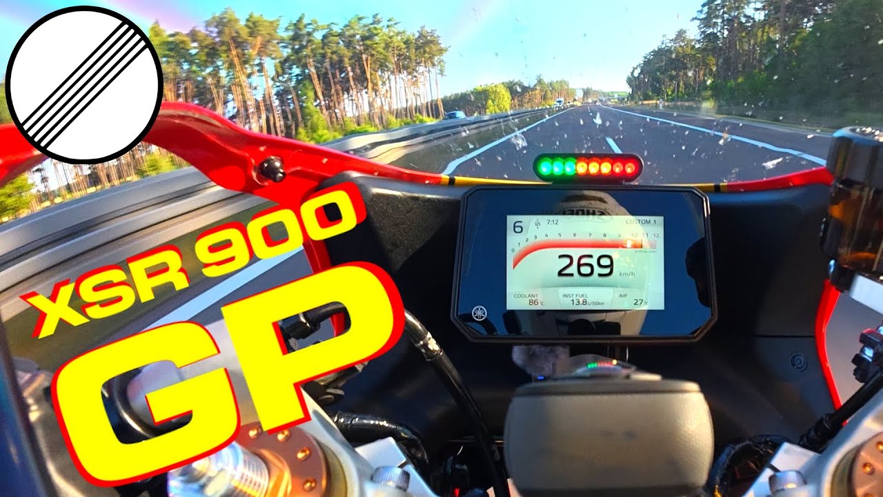 XSR900GP ECU REMAP | Top Speed & Acceleration on the German Autobahn