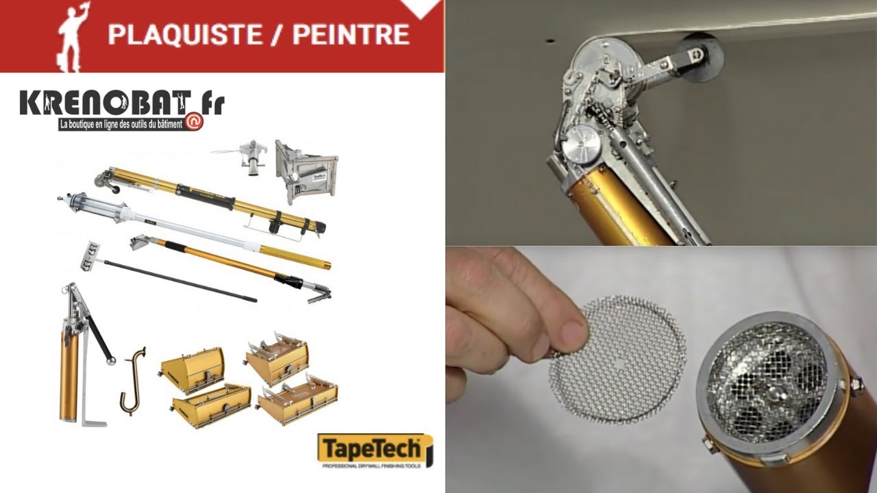 Kit Bazooka® Tapetech complet : collage & finition | Krenobat