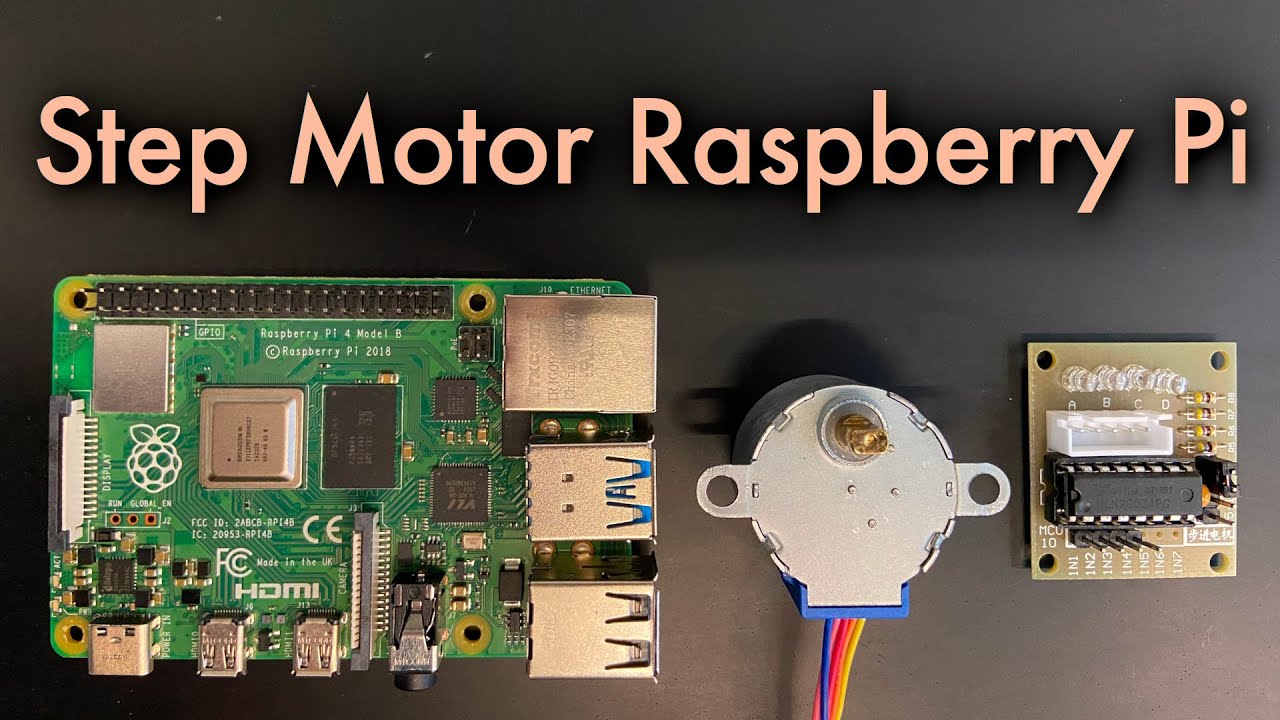 Step / Stepper Motors on Raspberry Pi: gpiozero + Stepper class