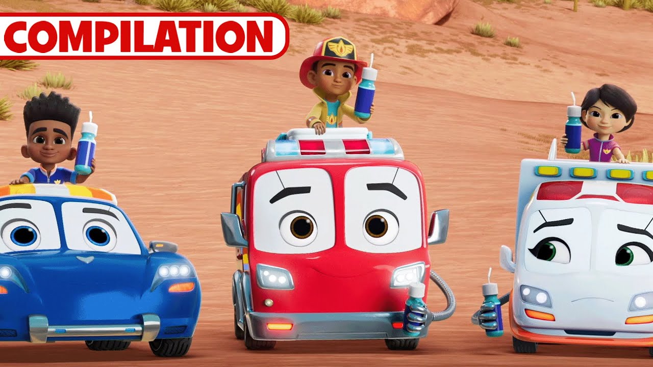 Firebuds Season 2 Halfway Highlights 🚒 | Compilation | @disneyjr​
