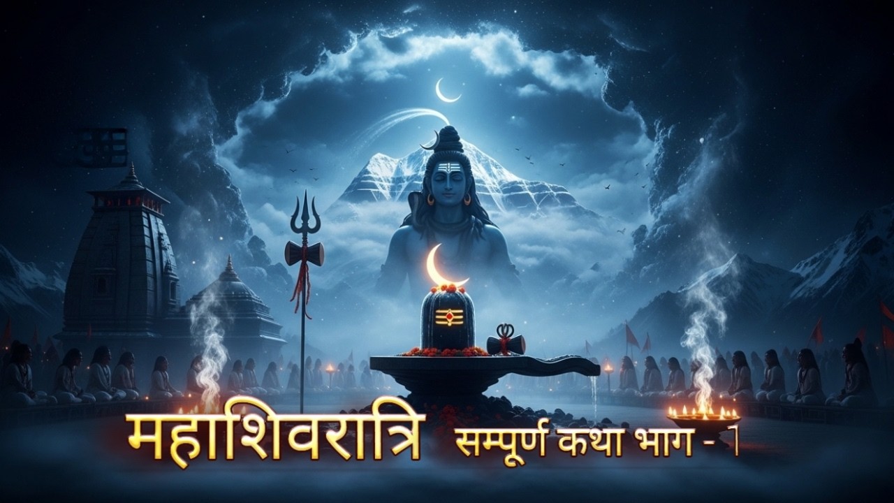 “#महाशिवरात्रि: एक रात्रि, जहाँ मनुष्य शिव बनना शुरू करता है | #शिवरात्रि कथा #shivratri