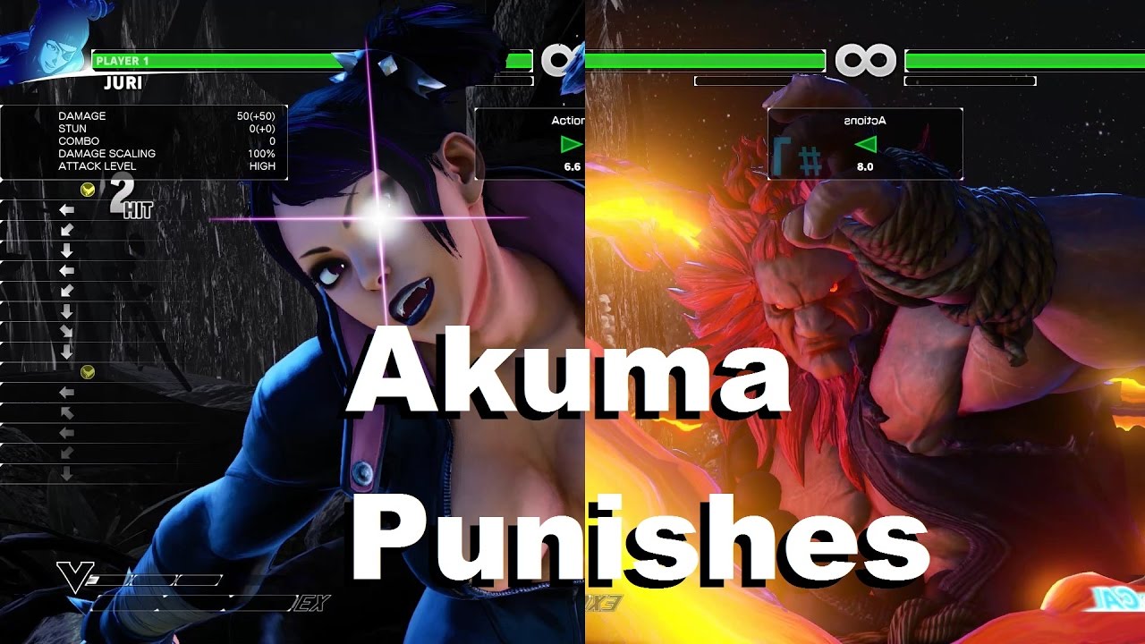 [SFV] Juri: Punishing Akuma