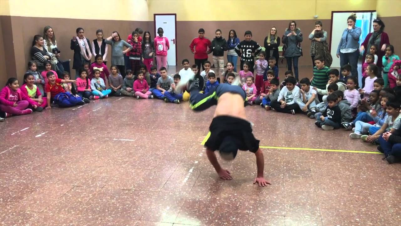 Master Class Break Dance CEIP Ramiro Solans