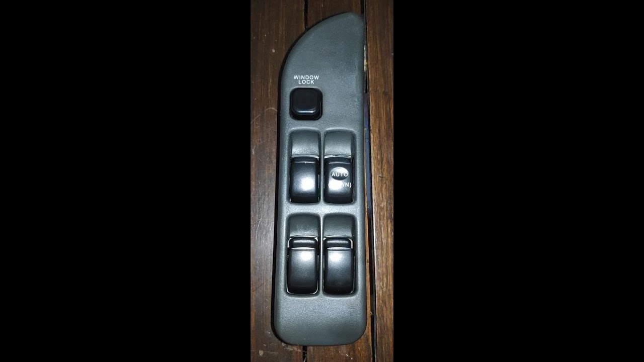 Mitsubishi Lancer CA-CE RHD Power Window Main Switch (China Replacement) Review