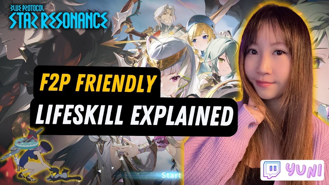 Blue Protocol Star Resonance LIFESKILL EXPLAINED | BPSR